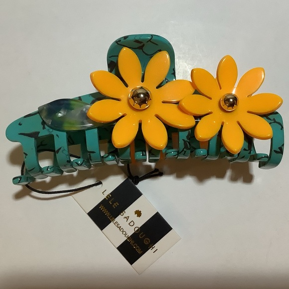 Lele Sadoughi Petunia Hair Claw Clip New - Picture 2 of 4